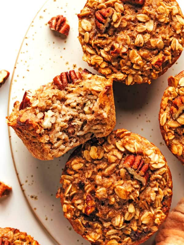 Banana Baked Oatmeal Cups