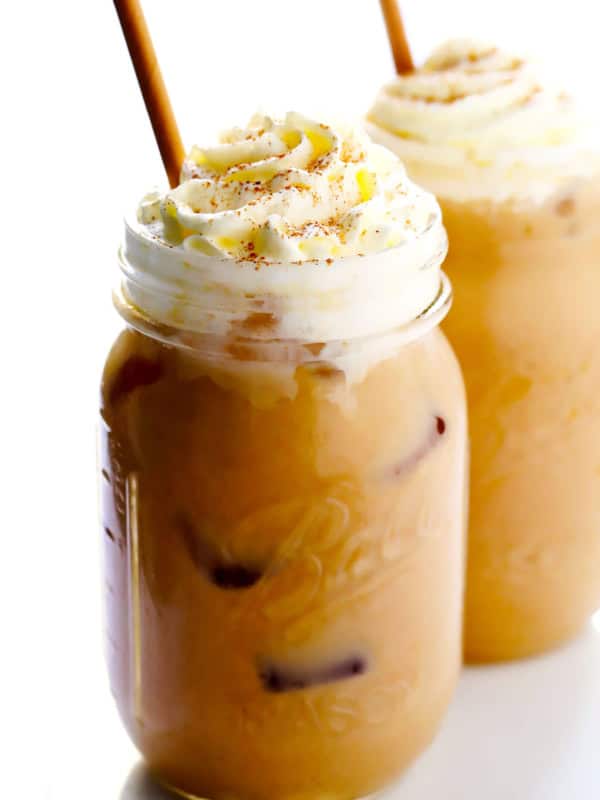 Iced Pumpkin Spice Latte