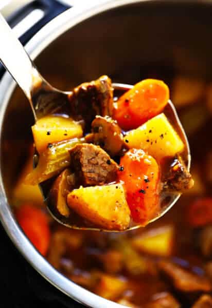 Beef Stew (Crock Pot or Instant Pot)