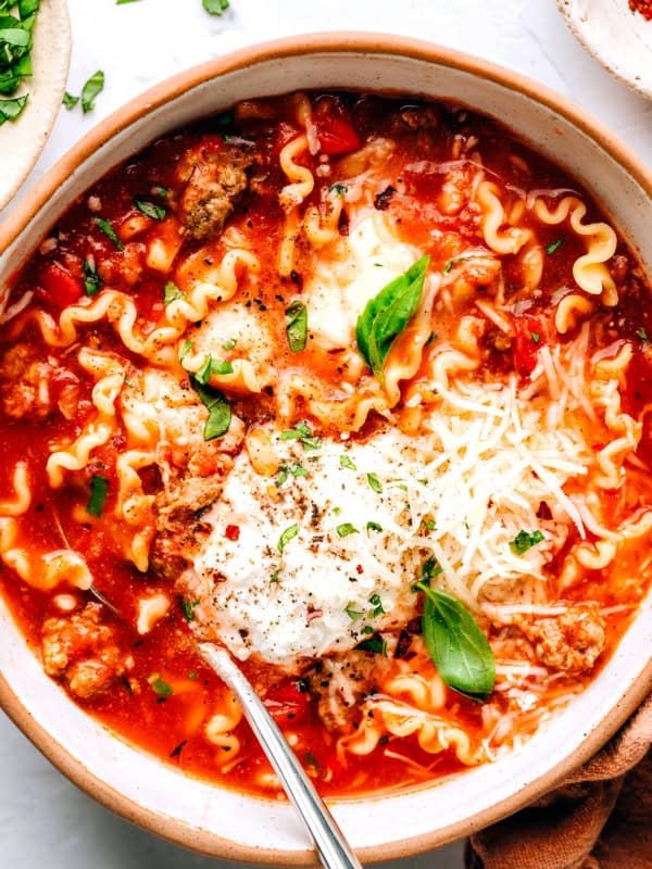Lasagna Soup
