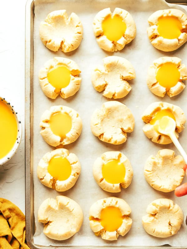 Lemon Thumbprint Cookies