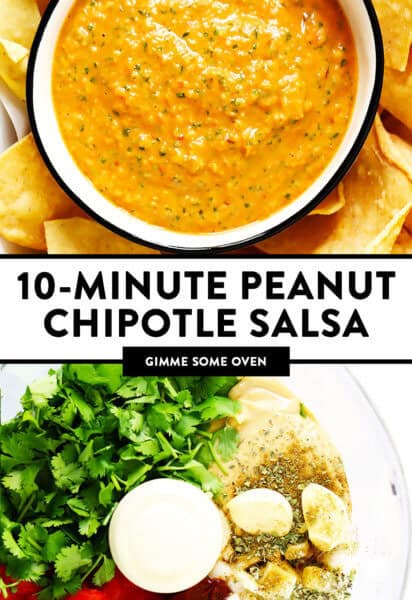 10-Minute Peanut Chipotle Salsa