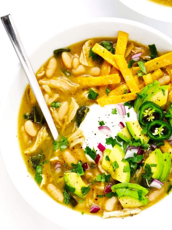 Poblano White Chicken Chili