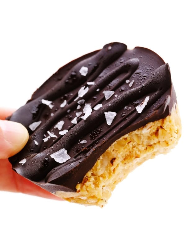 Salted Chocolate Peanut Butter Oat Cup