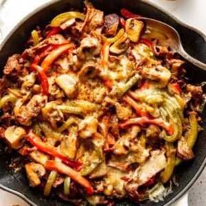 Zesty Philly Cheesesteak Skillet
